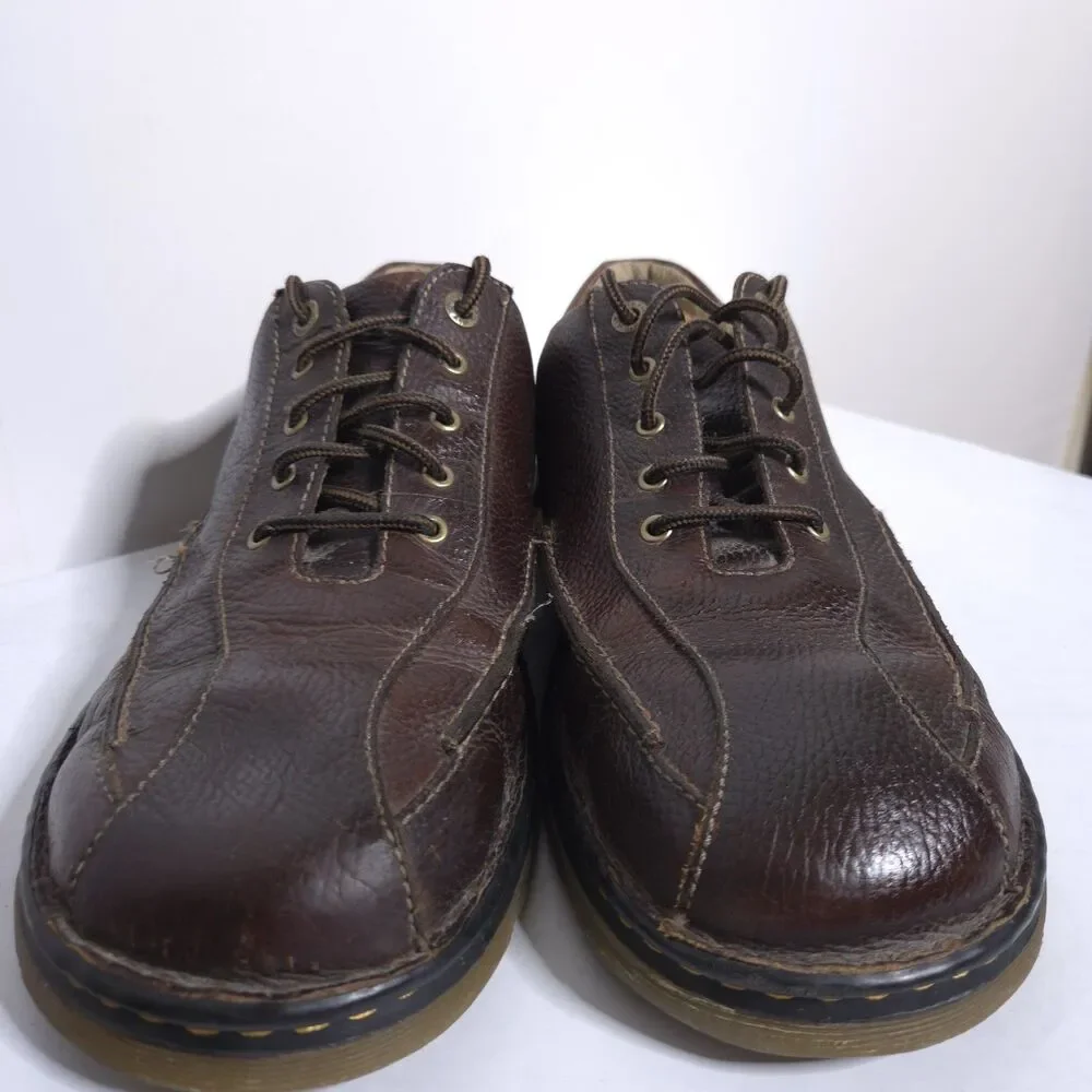 Dr Martens Brown Oxford Mens US 13 Casual Leather Lace Up Shoe 11200 Air Cushion